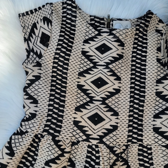 Peek Aztec Print Dress L 10 - Picture 2 of 6